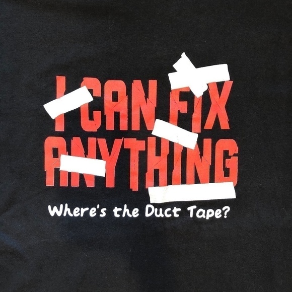 FUNNY T shirt, Mens Black Graphic Tee, Funny Dad Quote, Sz XXL, New Without Tags - Picture 2 of 7